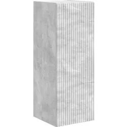 vidaXL TV-Wandschrank Wandmontiert Beton 30 x 31 x 80 cm Holzwerkstoff