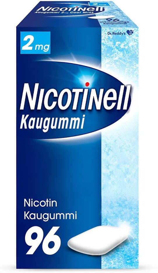 Nicotinell Kaugummi 2 mg Cool Mint (Minz-Geschmack) 96stk