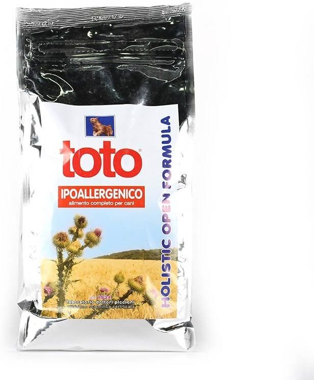 Toto 20 Kg Holistic Open Formula Ipoallergenico per Cani