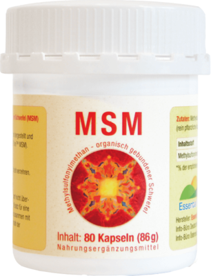 ALLPHARM Vertriebs GmbH MSM 1000 mg Kapseln 86 g 09286682