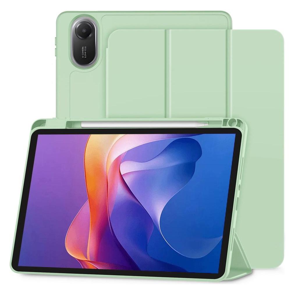 Techsuit - Flex Trifold (with Pencil Holder) - Xiaomi Redmi Pad 2 - Matcha Green (Xiaomi Redmi Pad 2) (59328983)