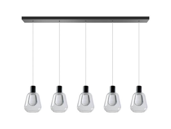 Esstisch-Hängelampe aus Glas Gary ETH - 05-HL4526-30H