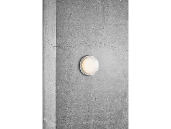 Wandleuchte Cuba Round Ø 18cm Weiß/Weiß