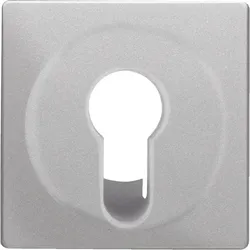 Berker Zentralstück alu/lackiert Schlüsselschalt/Tast 15076084