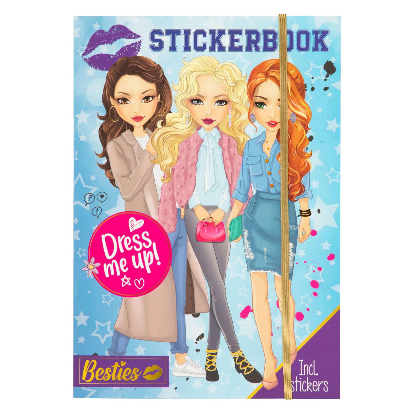 Grafix Besties Dress Me Up Stickerbuch (10 Sticker) (24038594)