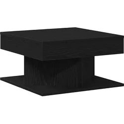 vidaXL Couchtisch Schwarz Eichen-Optik 57 x 57 x 30 cm Holzwerkstoff