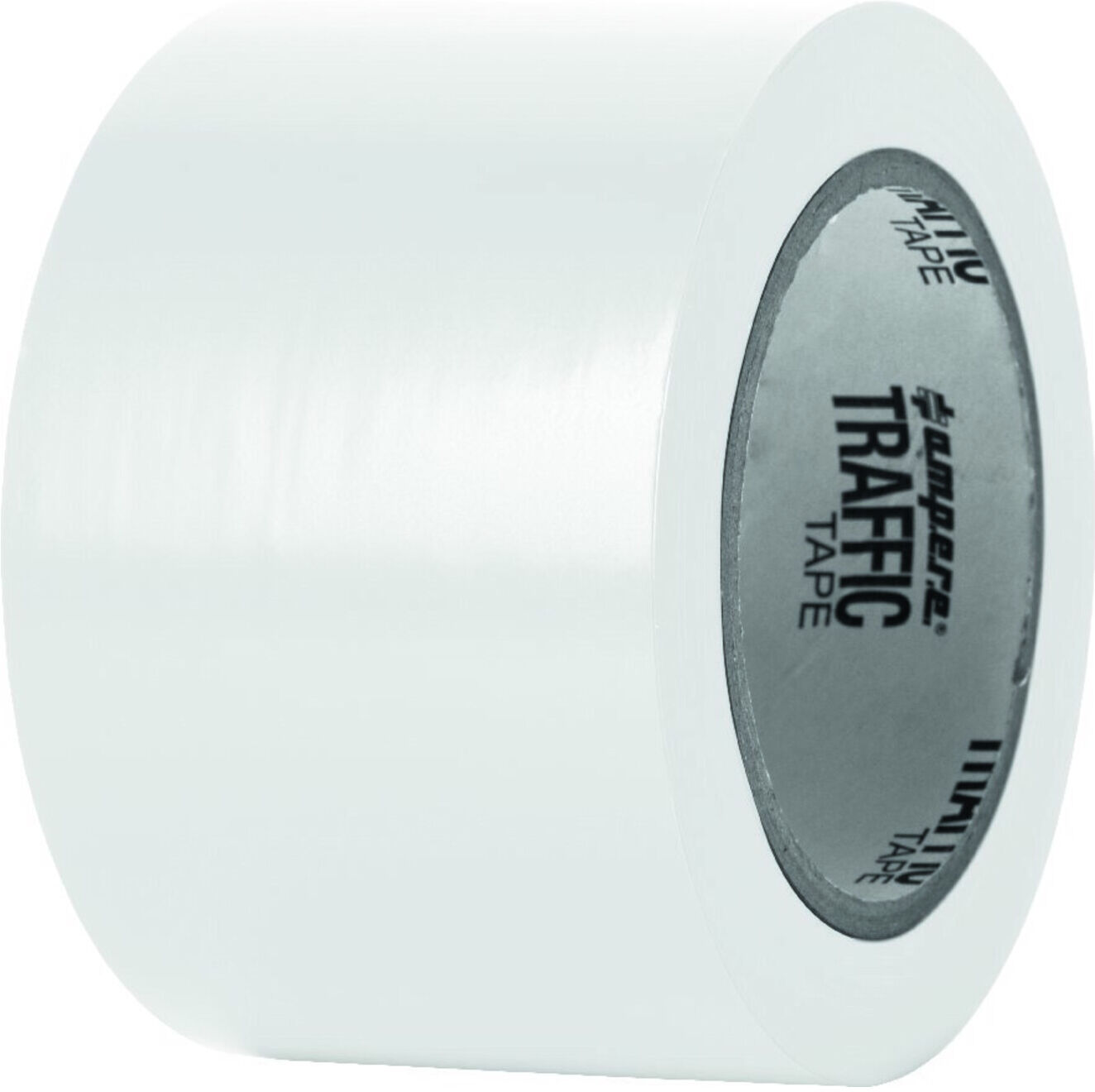 A.M.P.E.R.E. Traffic Tape Standard 0,15 mm Dicke 75mm x 33m Weiß (10768)