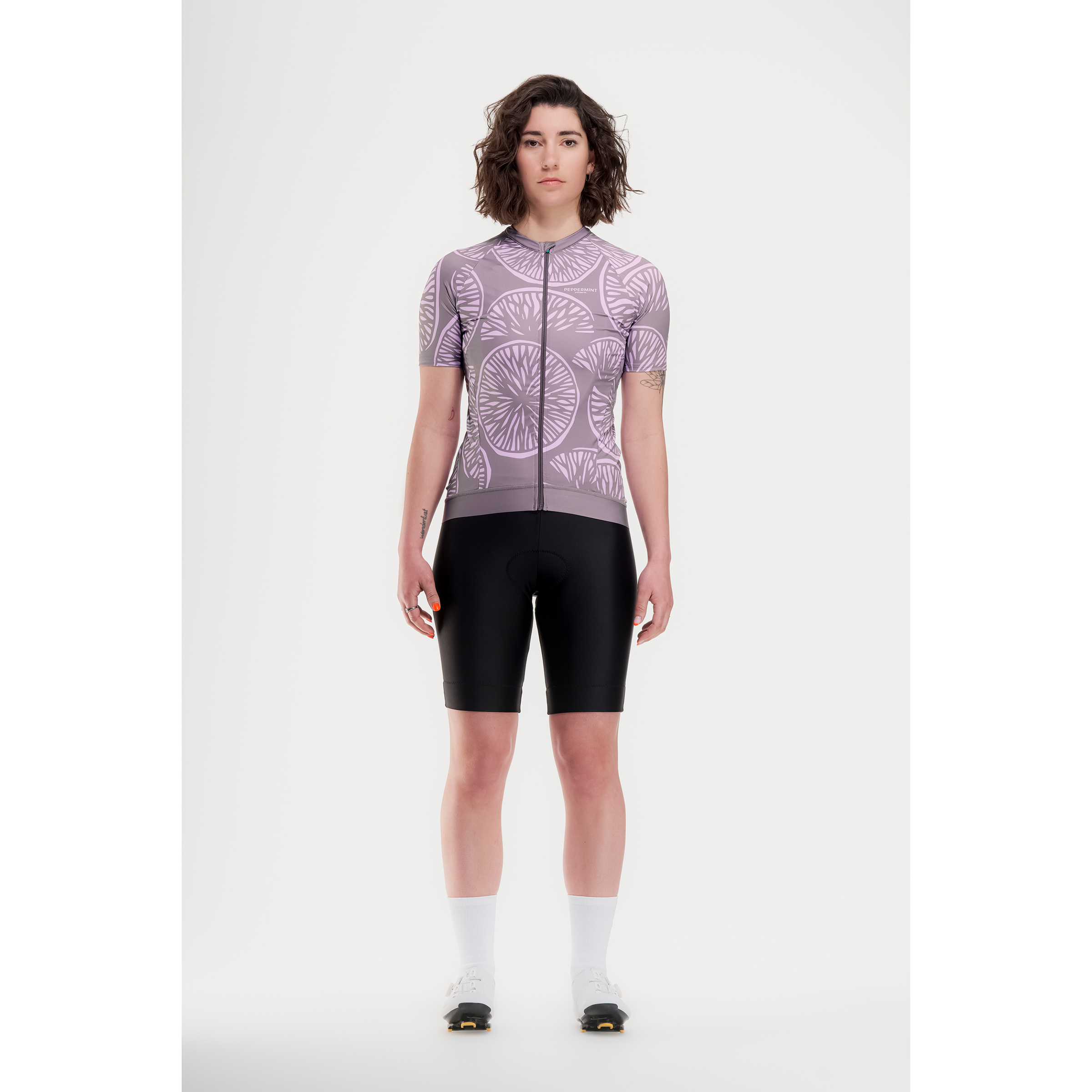 Peppermint Classic Trikot Damen Radtrikots lila Größe XL Rennrad Schnell trocknend