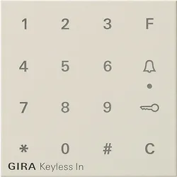 Gira Aufsatz Codetastatur cws 851301