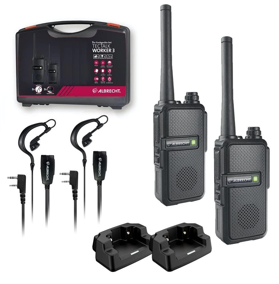 Albrecht Tectalk Worker 3 koffer, 2-delige set voor vakmanschap