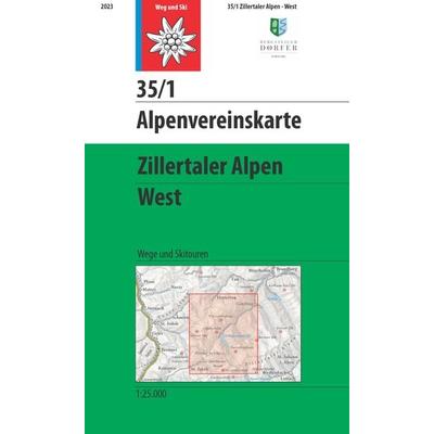 Zillertaler Alpen, West, Sonstige von , Deutscher Alpenverein, 978-3-948256-08-1