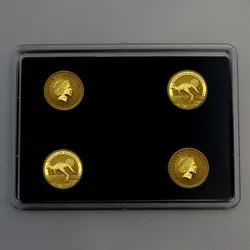 Goldmünzen 4 x 1/4oz "Känguru" Set – 4-teilig (Australien)