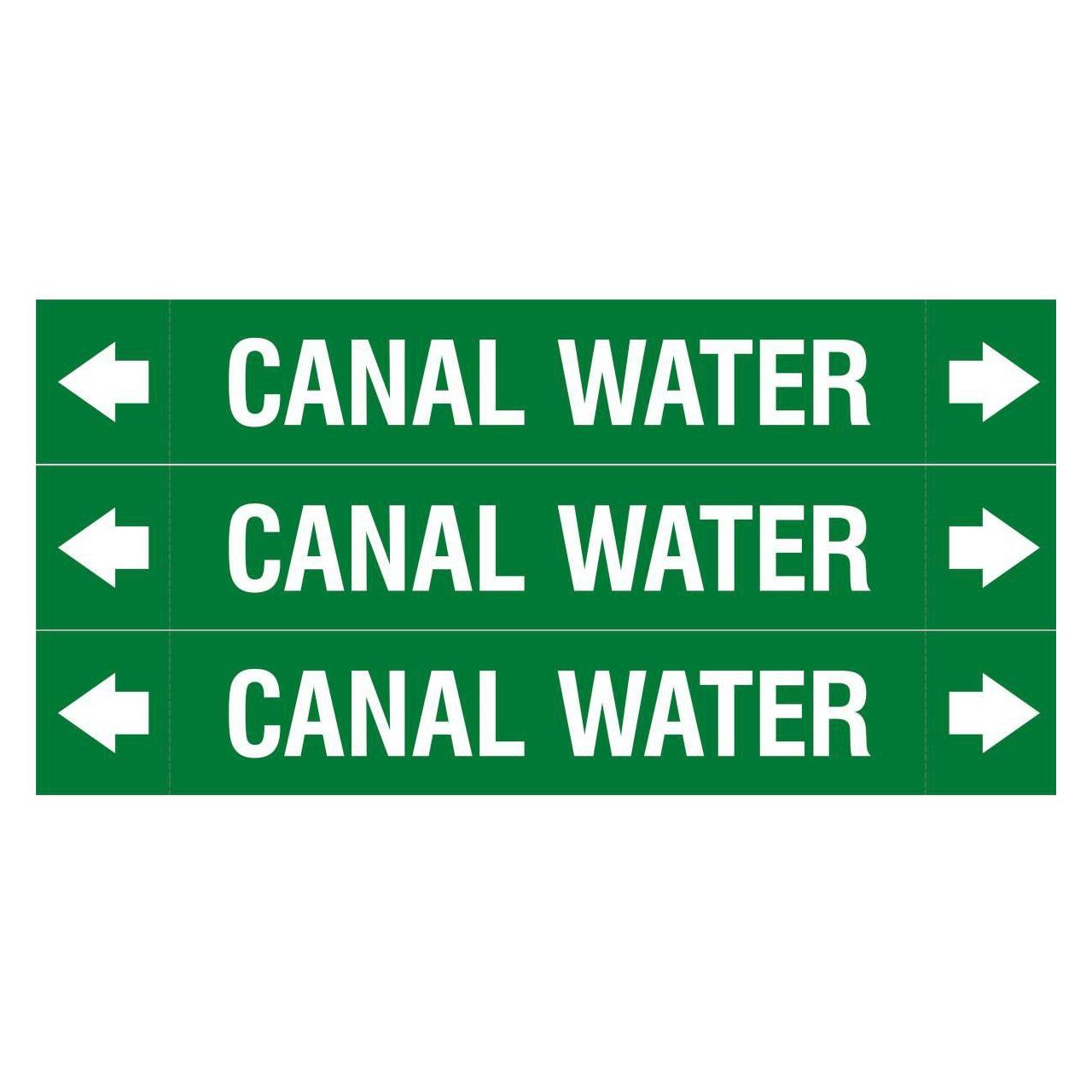 Brady ASME - Rohrmarkierer - Canal Water (ASMEPM-37X230MM-CANAL WATER)