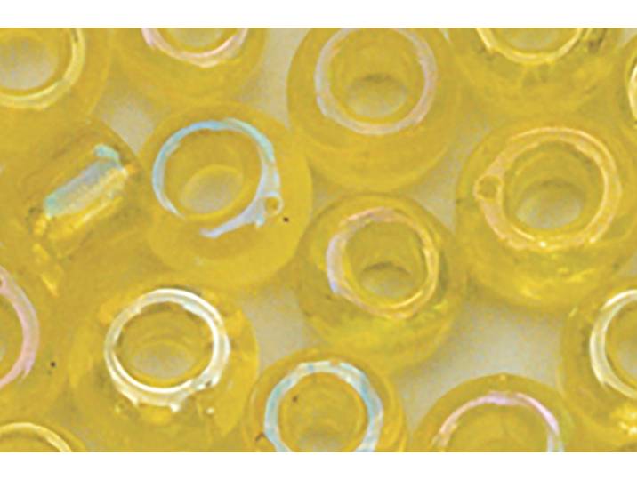 Rayher Rocailles Transparent-Gelüstert 2.6 mm 17 g