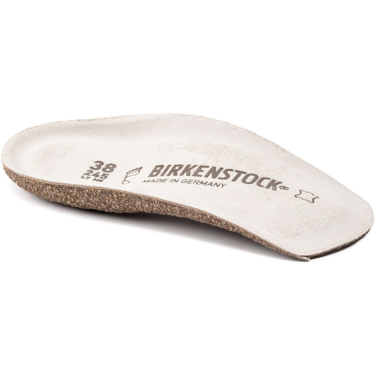 Birkenstock Birko Sport Leather Unisex beige (250) Normal 38 1001296-250-38