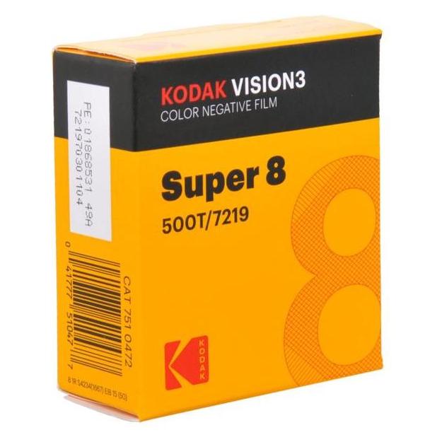 Kodak Vision3 Super8 500T/7219 (7510472)