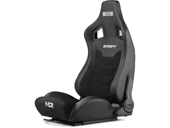Next Level Racing ERS4 Elite - Racestoel - PU Leer & Suede - Zwart