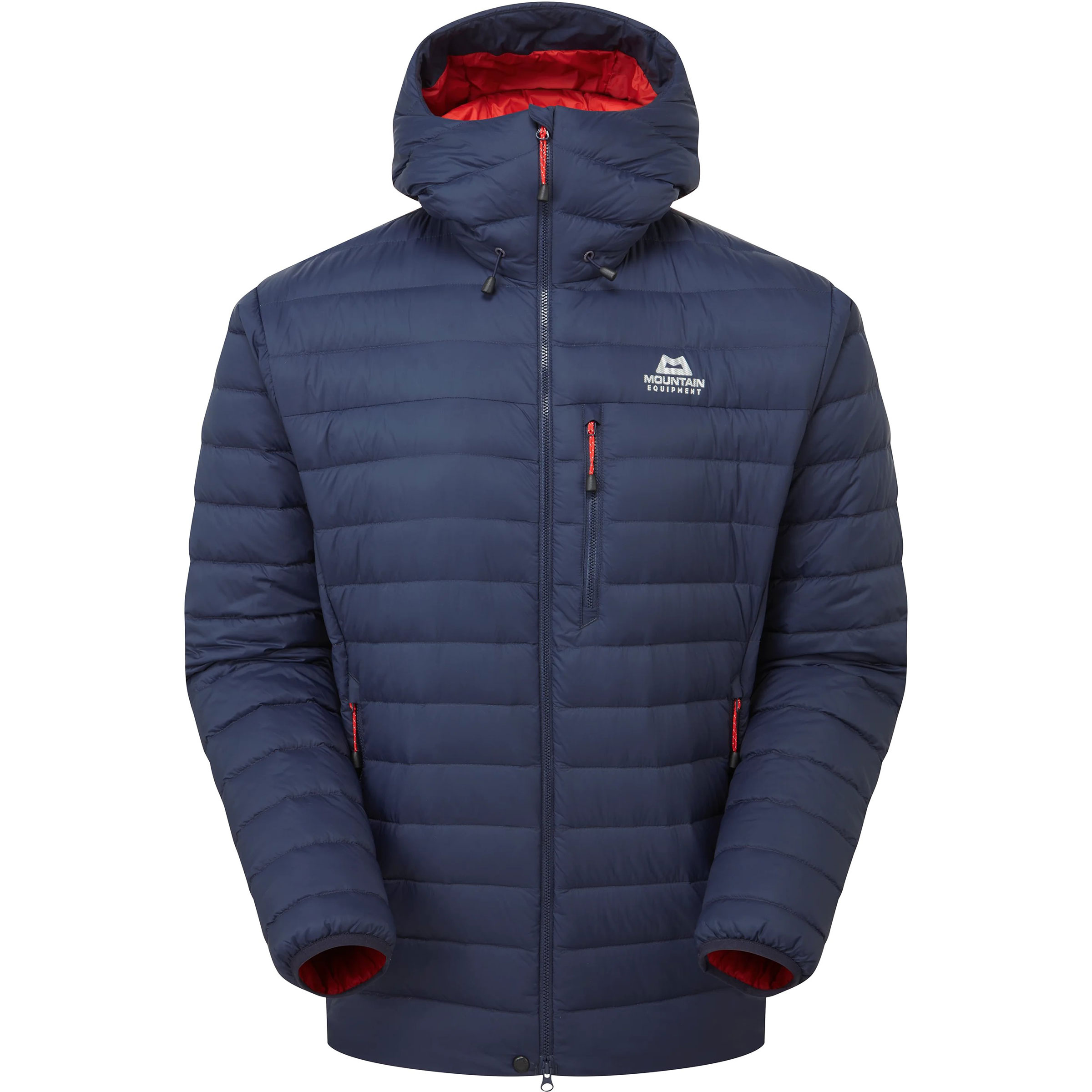 Mountain Equipment Earthrise Herren Isolationsjacke blau Größe L Trekking Winddicht Wasserabweisend