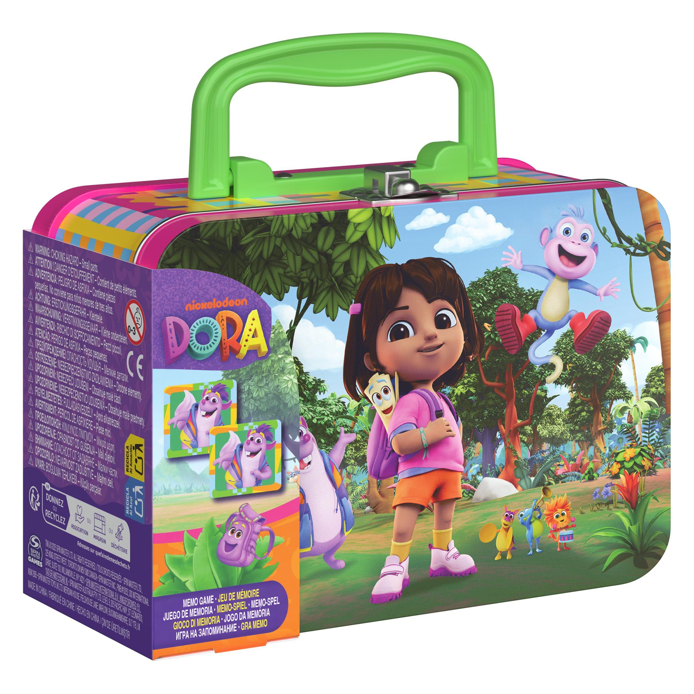 Spin Master Spiel Dora Memo-Spiel im Koffer (2 - 4 Spieler) (6075926)