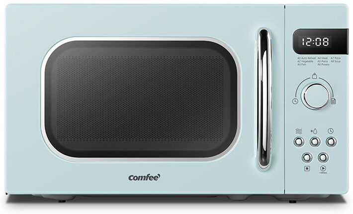 Comfee 35.7cm 20L L 800W - Watt Countertop Microwave Mint Green 25.8cm H X 35.7cm W X 44cm D