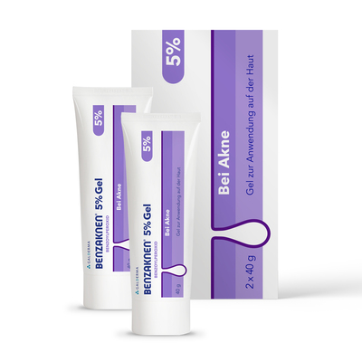 Galderma Laboratorium GmbH BENZAKNEN 5% Gel 2X40 g 15250576