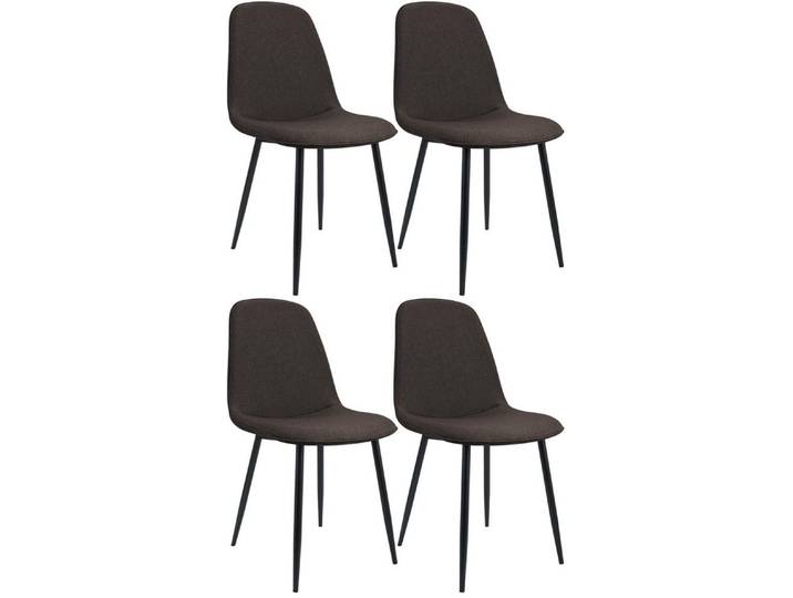 PROREGAL® Esszimmerstuhl Küchenstuhl MEXICO CITY (4 St)