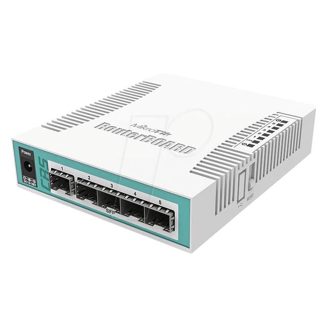 MikroTik RouterBOARD Cloud Router Switch CRS106-1C-5S (6 Ports) (CRS106-1C-5S)