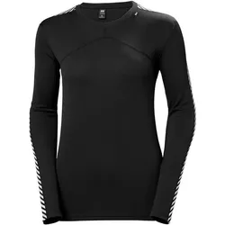Helly Hansen, Damen, Funktionsshirt, Hh Lifa Crew (XS), Schwarz