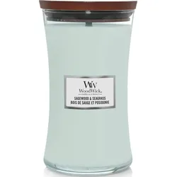Core WoodWick Sagewood & Seagrass Kerze groß