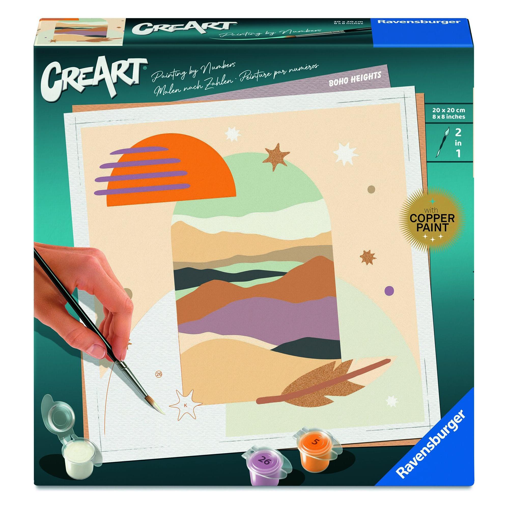 Ravensburger CreArt - Malen nach Zahlen - Boho (12023144)