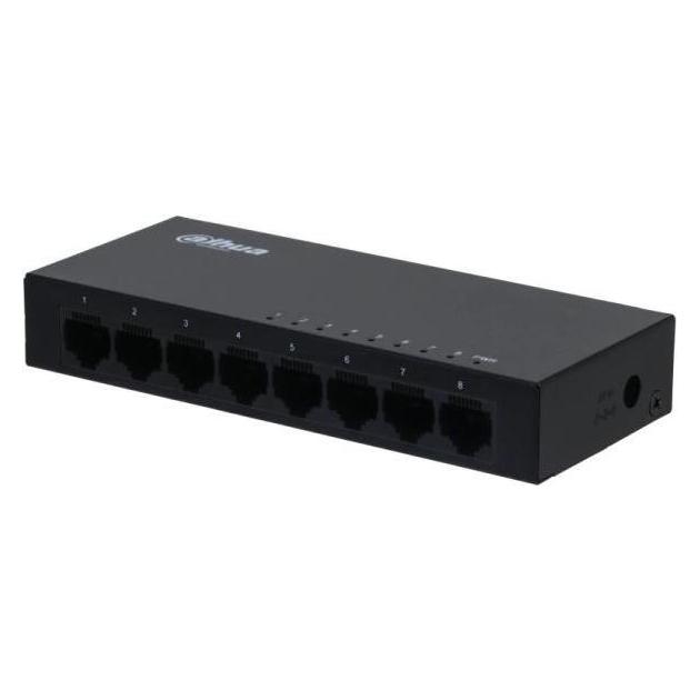 Dahua Switch||SG1008-EUR|Type L2|SG1008-EUR (8 Ports) (SG1008-EUR)