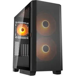 COUGAR Airface Flo RGB, schwarz, Glasfenster