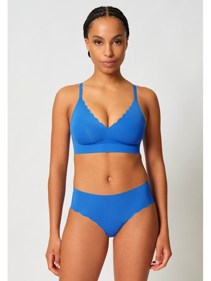 Skiny Bustier in Blau - 42