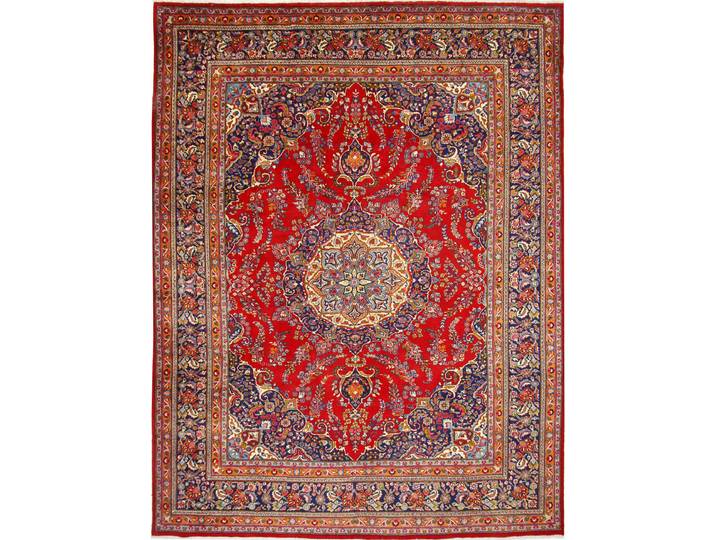Mashhad Teppich 307x401 Handgeknüpft Orientteppich Perserteppich Wolle