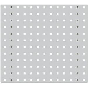 Simplaflex Werkzeugwand CLSB0500, grau, aus Metall, Lochung 10 x 10 mm, 50 x 45 cm