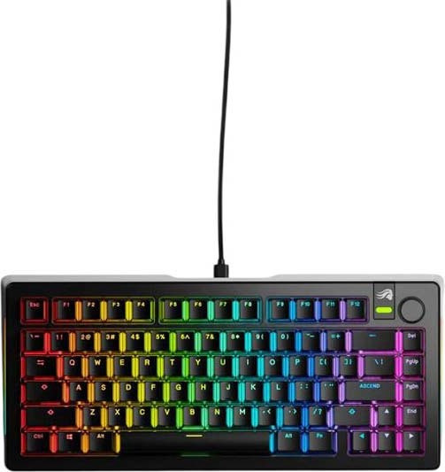 Glorious Gaming GMMK 3 PRO 75% Mechanisch Toetsenbord met RGB LED-verlichting, USB, QWERTY, Zwart