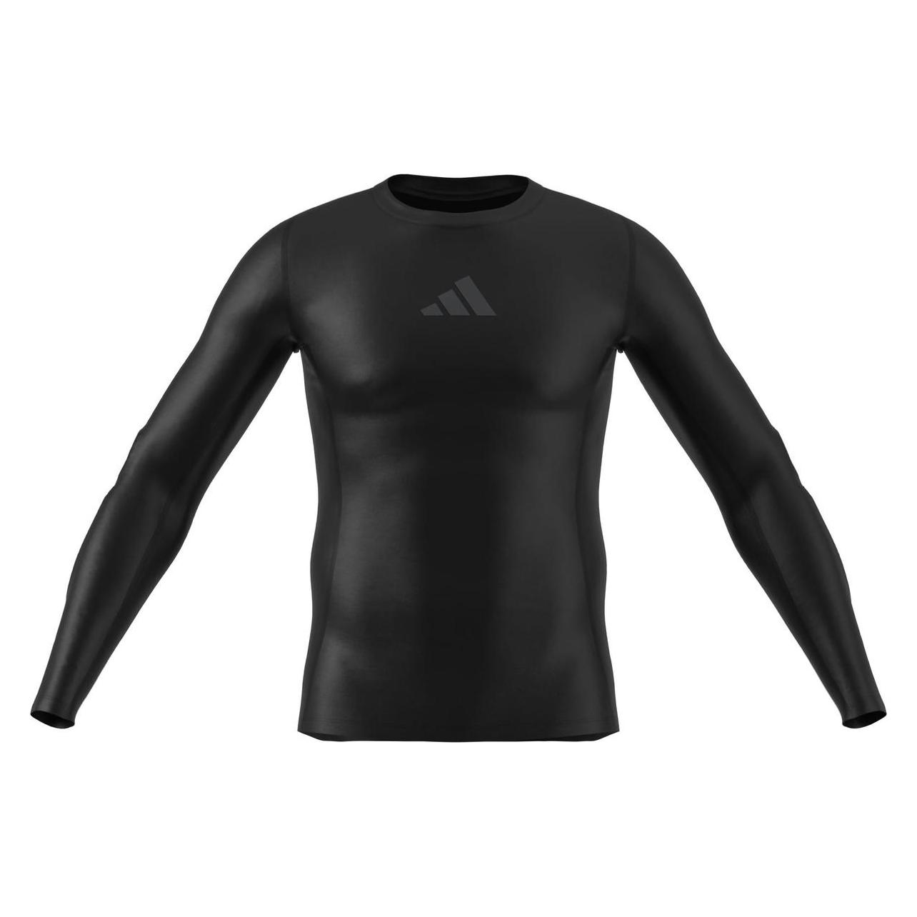 Adidas Padded Goalkeeper Base Layer Men's Goalkeeper Jersey Black KA1677 (XXL) (156056 2XL)
