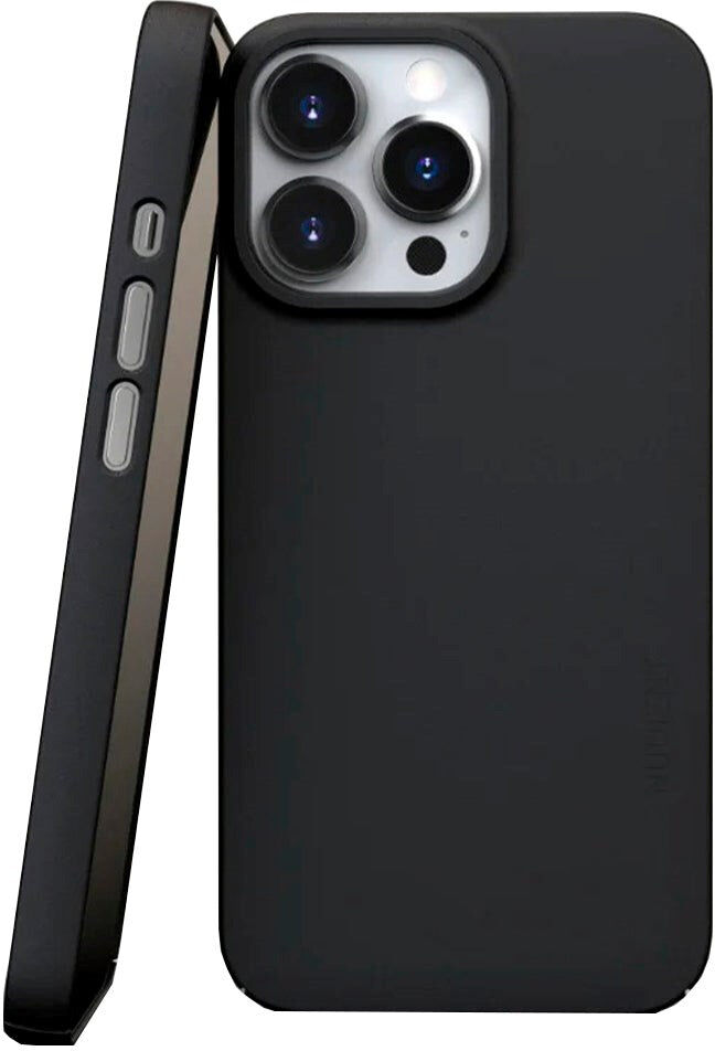 Nudient Thin Case V3 iPhone 13 Pro Bagside Cover - Ink Black