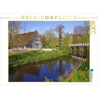 CALVENDO Puzzle Heimatmuseum in Stade | 1000 Teile Lege-Größe 64x48cm Foto-Puzzle für glückliche Stunden