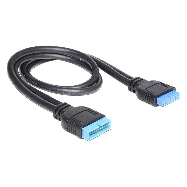 Delock USB 3.0 19-pin IDC20 Extension Cable, 45 cm (45 cm) (59597152)