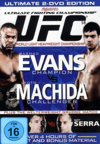 Rashad Evans - Ultimate Fighting Championship - UFC 98 - Evans Vs Machida [2 DVDs] - Preis vom 27.09.2026 03:53:48 h