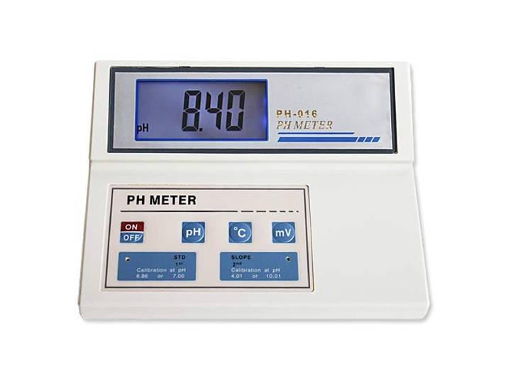 OCS.tec Tischgerät PH Temperatur Meter Messgerät Messer Labor Forschung Schule Praxis P27