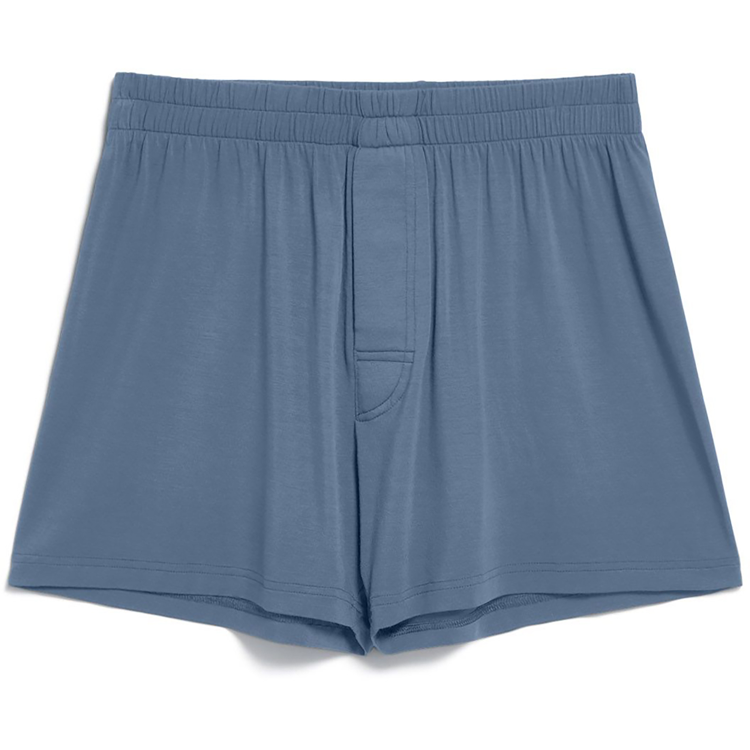 Armedangels Aasker Boxer Herren Kurze Unterhose blau Größe L Hautfreundlich