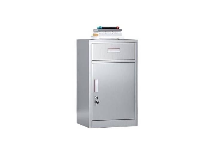 CYairong-22 Aktenschrank Aktenschrank aus Edelstahl 304, niedriger Schrank unter dem Schreibtisch, Aufbewahrungsschrank, Werkzeugdatei, Datenspeicher, Schubladenschrank Schubladenschrank