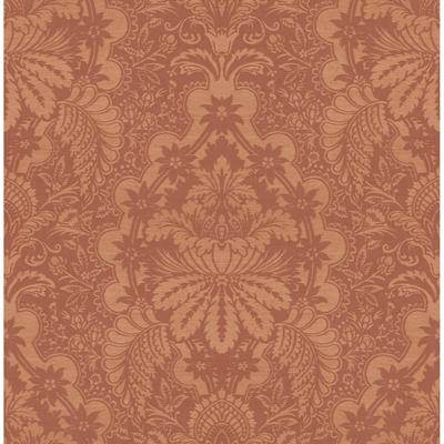 Seabrook Designs Lizzy Floral Damask Unpasted Wallpaper