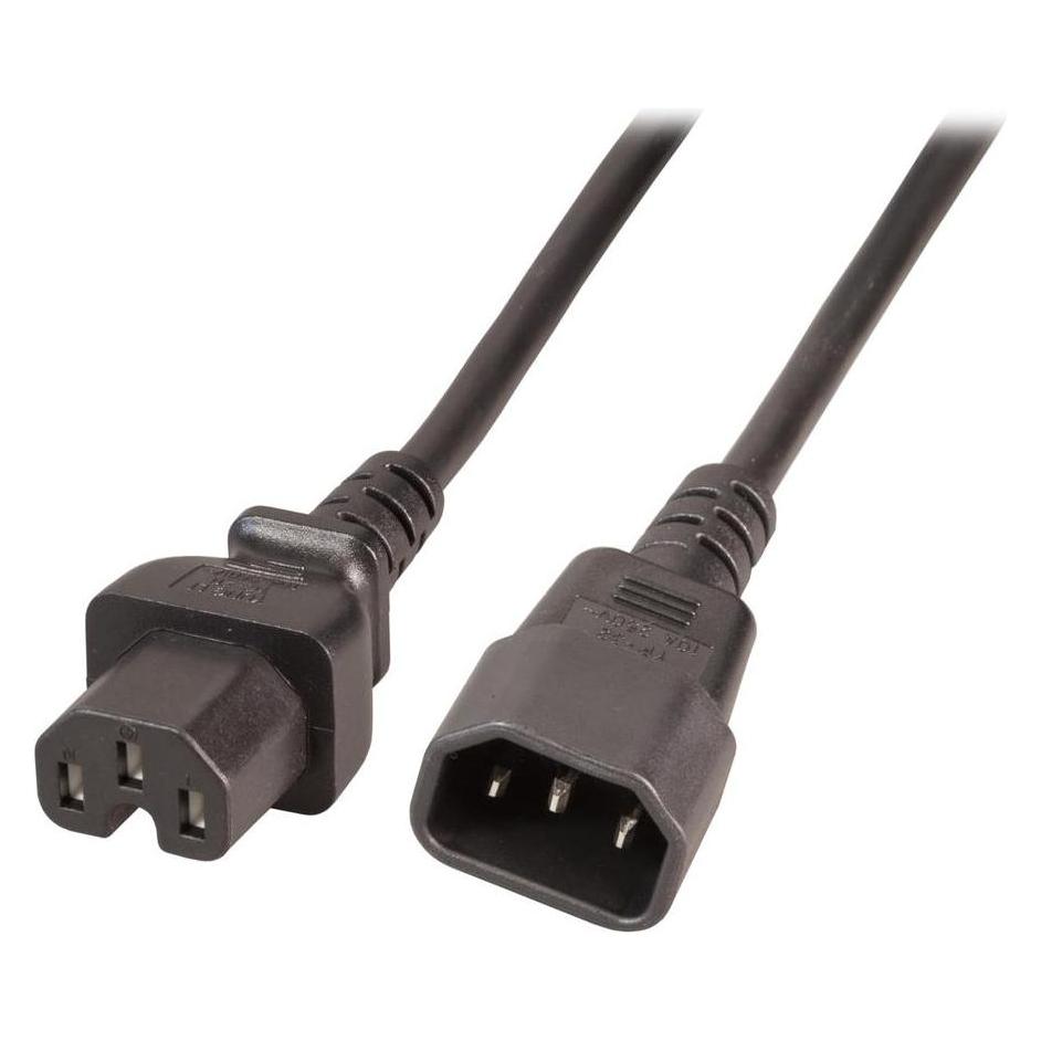 EFB Elektronik Warmgeräteverlängerung C14 180° (2 m) (EK585.2V2)