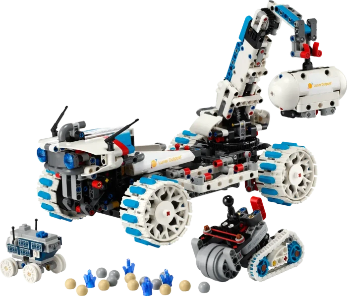 LEGO Technic 42211 Lunar Outpost Mondrover-Raumfahrzeug