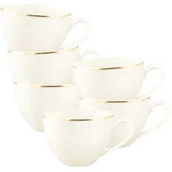 Seltmann, Tasse, Savona Goldlinie Milchkaffeetassen (340 ml, 6x)
