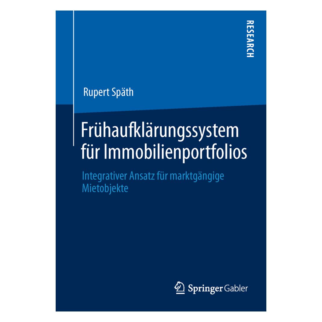 Springer Frühaufklärungssystem für Immobilienportfolios (Deutsch, Softcover, Rupert Späth) (7750907)