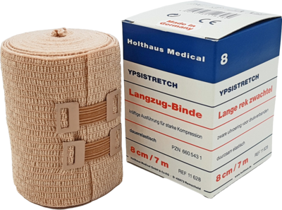 Holthaus Medical GmbH & Co. KG LANGZUGBINDE kräftig YPSISTRETCH 8 cmx7 m 1 St 06605431